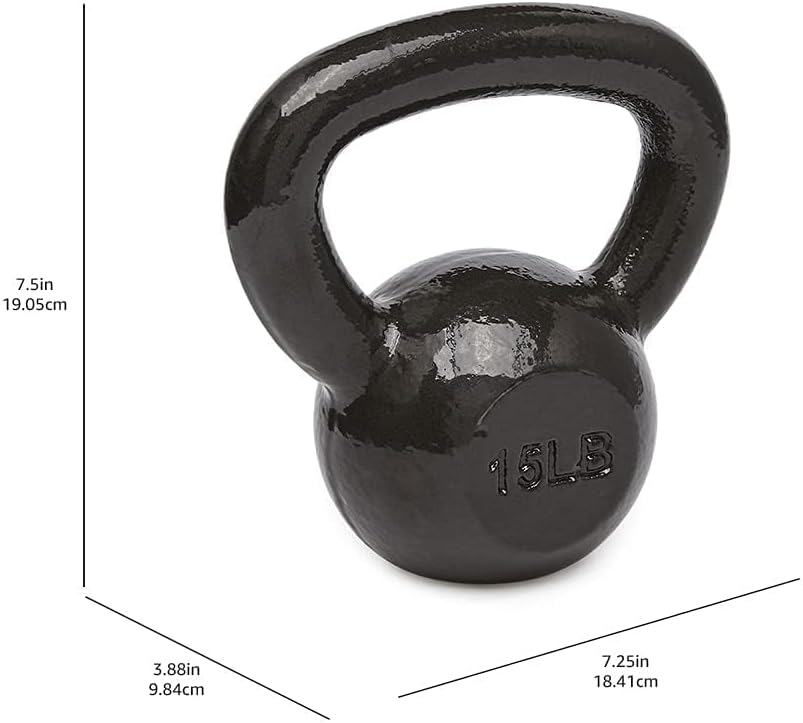 Amazon Basics Cast Iron Kettlebell - Image 7