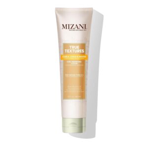 Mizani True Textures Curl Enhancing Lotion – Leave In Curl Cream for Curly Hair with Coconut Oil & Olive Oil, Frizz Control, Adds Hair Shine, No Drying Alcohols, Paraben-Free