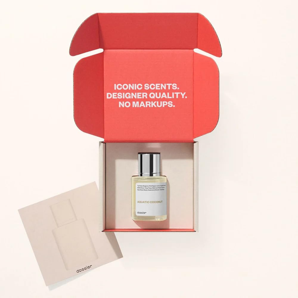 Dossier - Aquatic Coconut - Eau de Parfum - Inspired by Beach Walk - Long-lasting Fragrance - Vegan - Paraben Free - Unisex - 50ml / 1.7oz - Image 3