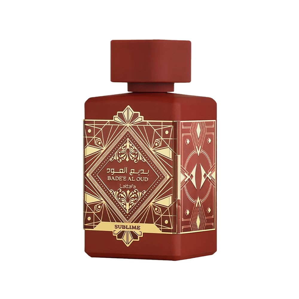 Lattafa Bade'e Al Oud Sublime - Tropical, Fruity, Fresh, Vanilla - Eau de Parfum Long-Lasting Fragrance for Unisex, 3.40 Ounce / 100 ml