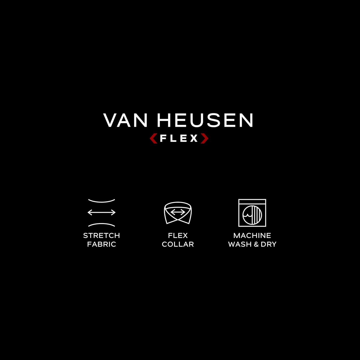 Van Heusen Men's Flex Collar Slim Fit Stretch Dress Shirt - Image 5