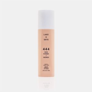 Lake & Skye 444 Sunkissed + Monoi Hair & Body Mist 3.4 FL OZ (100 mL), Bergamot, Pineapple, Jasmine, Musk, Sandalwood, Hydrating