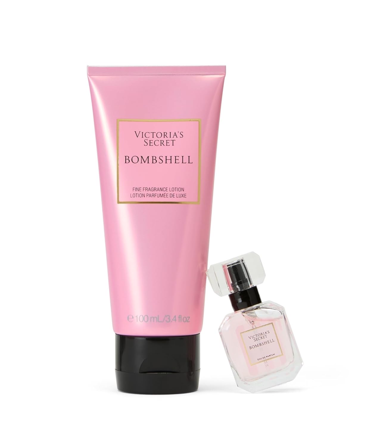 Victoria's Secret Bombshell Mini Fragrance Duo Gift Set, Eau de Parfum & Travel Lotion - Image 3