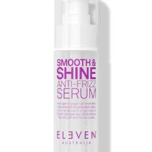 ELEVEN AUSTRALIA Smooth & Shine Anti-Frizz Serum – Anti Frizz Hair Care Products for Men and Women, Tames Frizzy Hair, Adds Shine, Lightweight Smoothing Formula – 2 fl oz