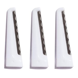 StackedSkincare Dermaplaning Replacement Blades – 3 Pack Face Razor Refills for Women, Peach Fuzz Remover and Exfoliating Tool, Fits StackedSkincare Dermaplane Tool