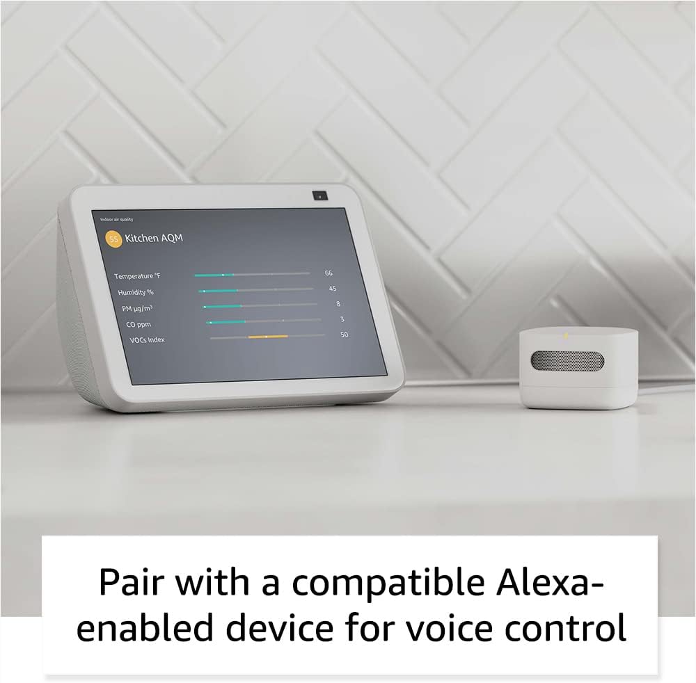 Amazon Smart Air Quality Monitor – Know your air, Works with Alexa - Image 4