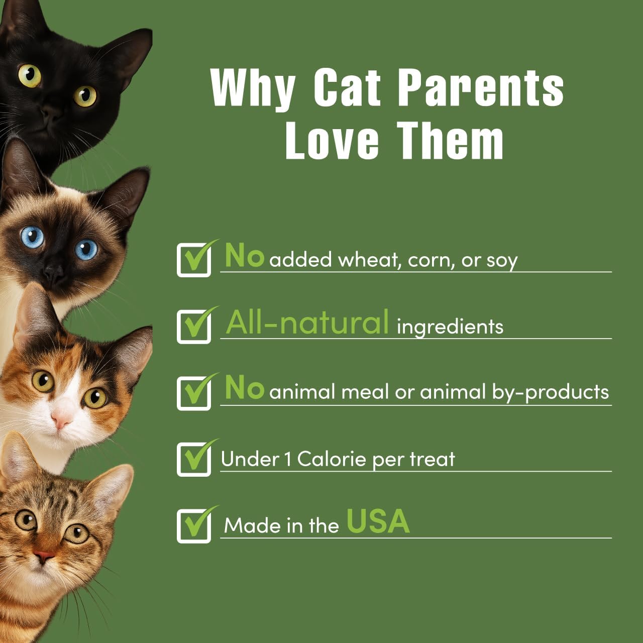 Get Naked Cat Calming Treats | Crunchy Salmon & Cheese Flavor | Feline Anxiety Relief & Stress Control | Grain-Free Cat Calming Product | Made in USA 2.5 oz - Image 3