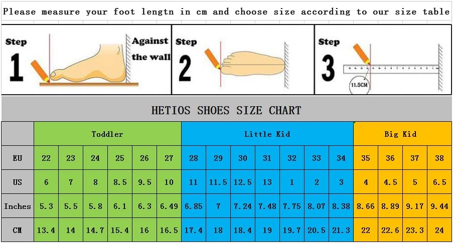Hetios Kids Shoes Girls Lightweight Athletic Running Shoes Breathable Knit School Sports Shoes (Toddler/Little Kid/Big Kid) - Image 4