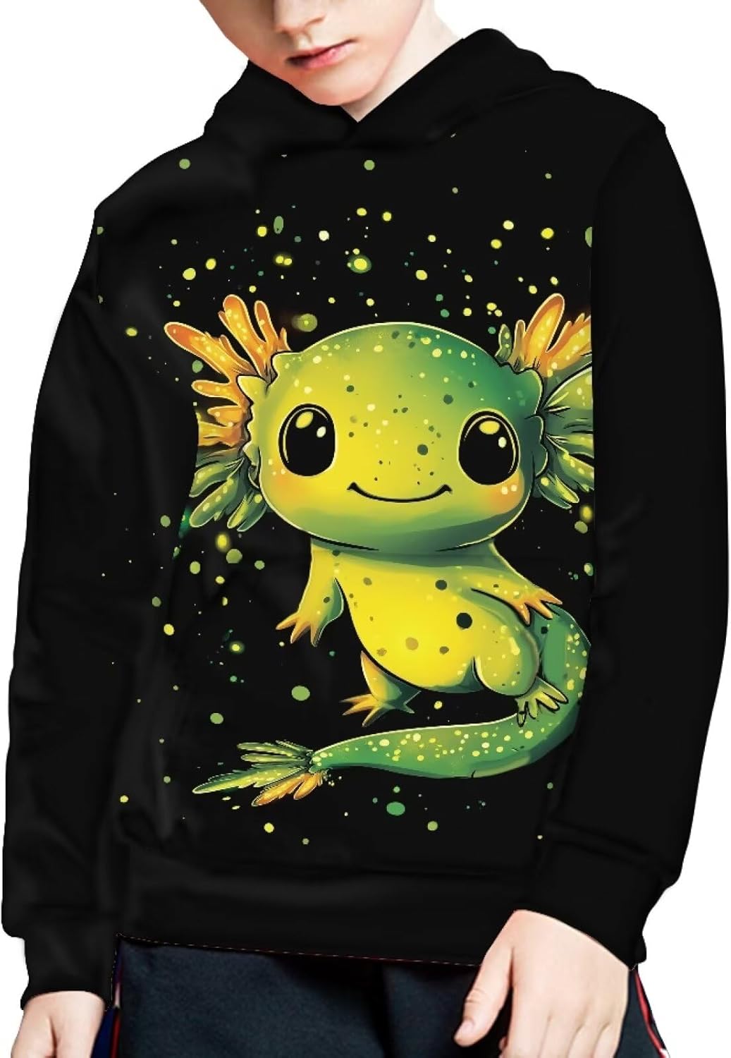 JEOCODY Hoody Sweatshirt wiht Hood Hoodie S-XL Size for 6-14 Years old Boys and Girls Primary School Student - Image 3