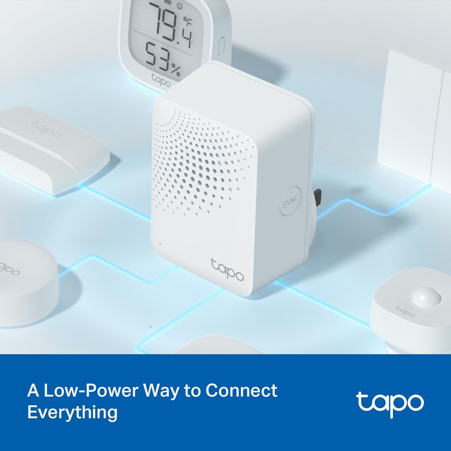 Tapo Door Sensor Starter KIT, Matter Compatible, 3X Smart Door Window Contact Sensor and 1x Smart Hub with Built-in Chime, Smart Automation, Real-Time Notification, T31 KIT - Image 4