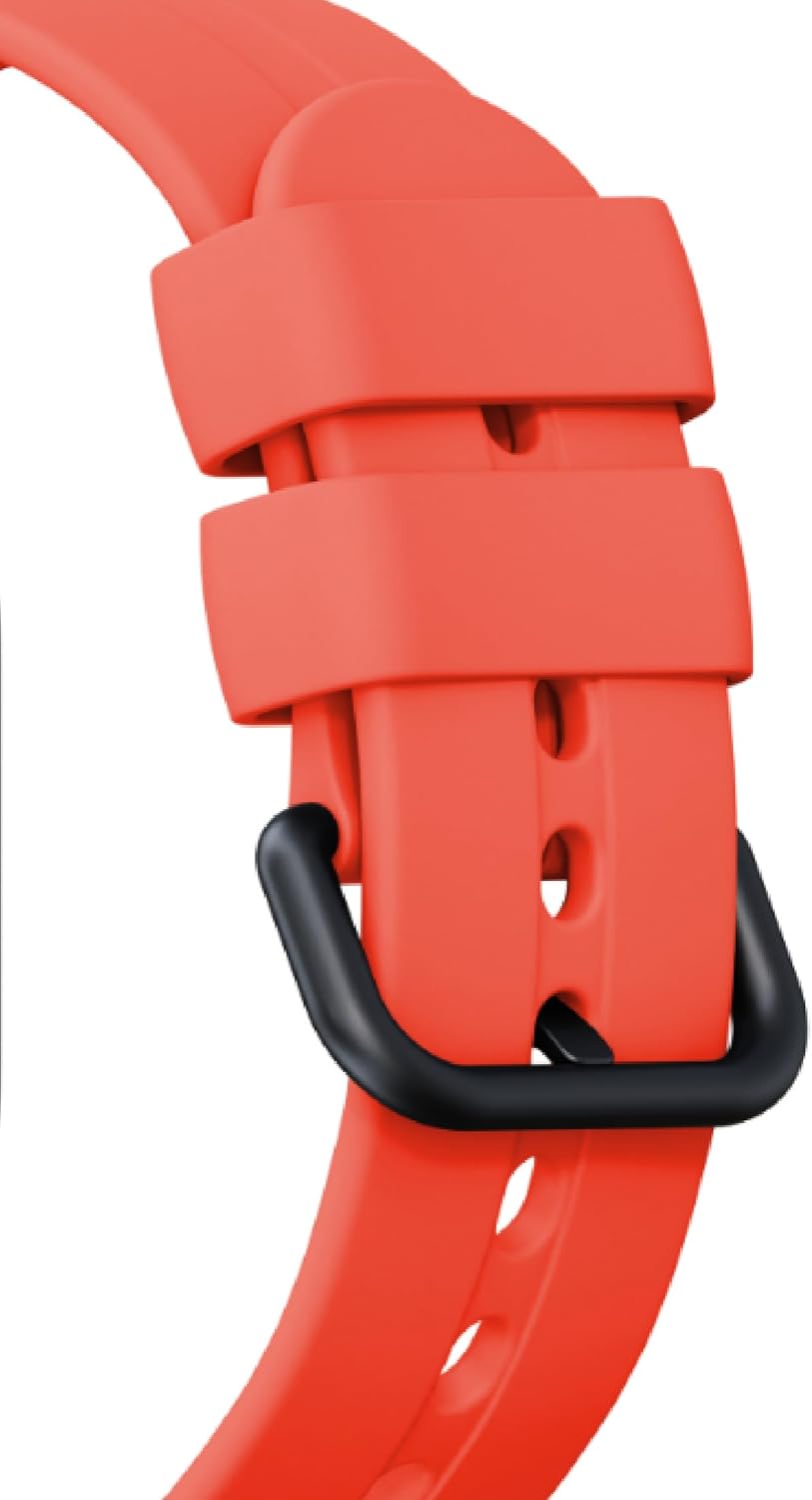 Gabb Watch Style Band - Kids Watch Band Replacement, Flexible, Waterproof Soft Silicone for All Watches, Easily Adjustable, Sweatproof and High-Performance Silicone (Red) - Image 2