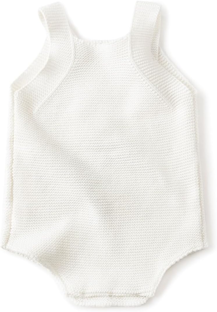 Simplee kids Baby Girls Sunflower Knit Rompers Knit Clothes for Newborn Baby Girls - Image 2