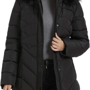BINACL Women’s Winter Warm Thicken Long Outwear Pockets Coat Parka Jacket XS-3XL