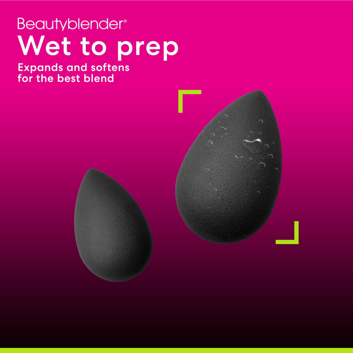 Beautyblender® | Micro Mini Pro Black Beauty Blender Makeup Sponges, Super-Soft Foam Easily Blends Concealers & Highlighters, Made in USA, Reusable, Washable, Streak Free Application, 2 Pack - Image 5