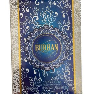 Burhan Eau de Parfum Natural Spray, Unisex Arabian Perfume, 3.4 Fl Oz, Luxury Fragrance