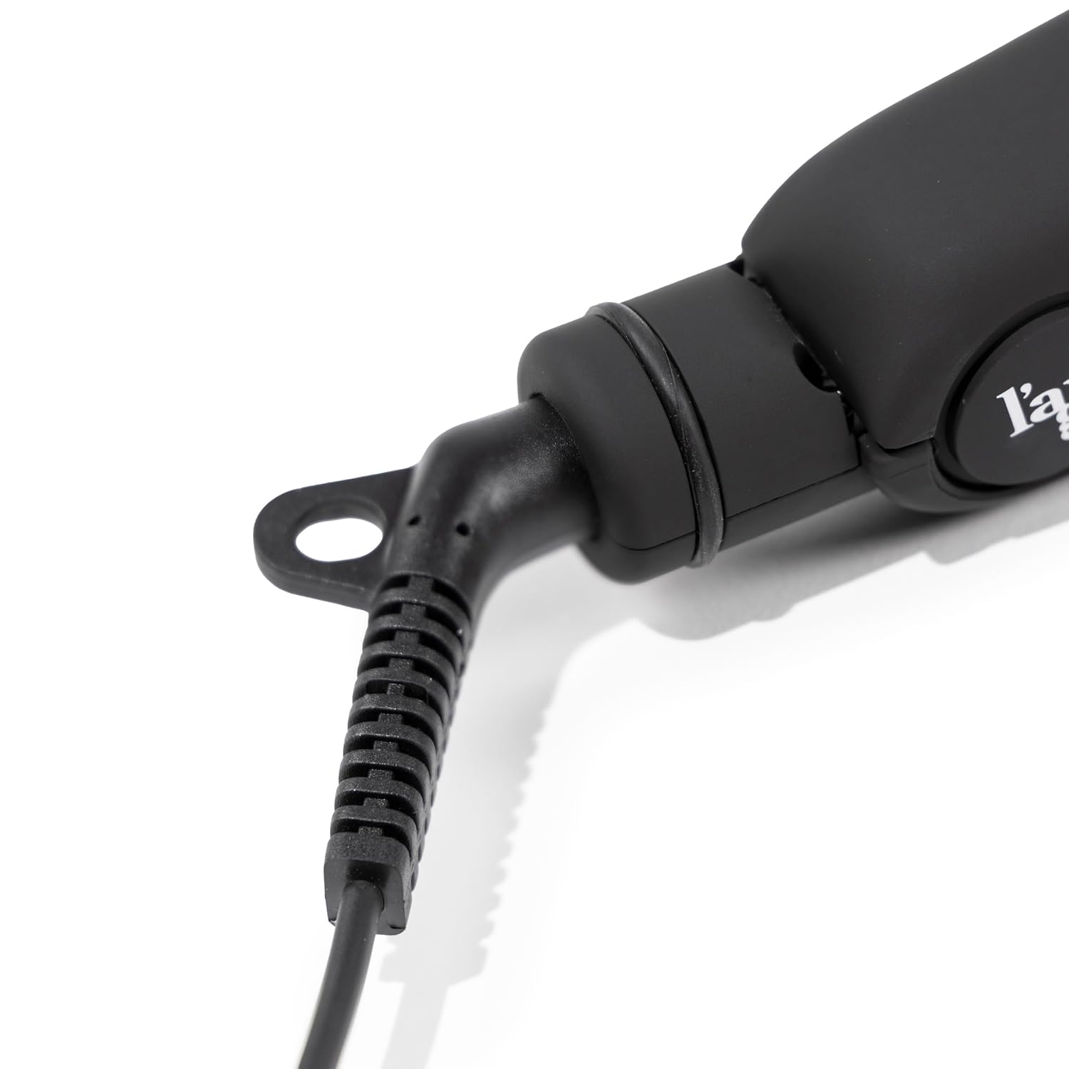 L'ANGE HAIR Aplatir Ceramic 1" Flat Iron | Adjustable Temp & Dual Voltage Hair Straightener | Tourmaline-Infused Plates for Smooth, Frizz-Free Styling | 1 Inch Styling Tool (Black) - Image 6