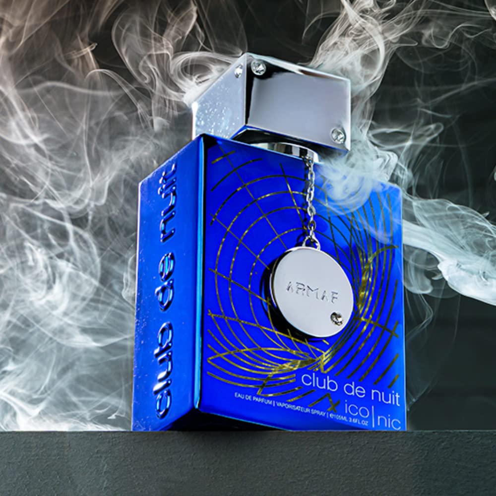 Armaf Club de Nuit Blue Iconic for Men Eau de Parfum Spray, 3.6 Ounce - Image 5