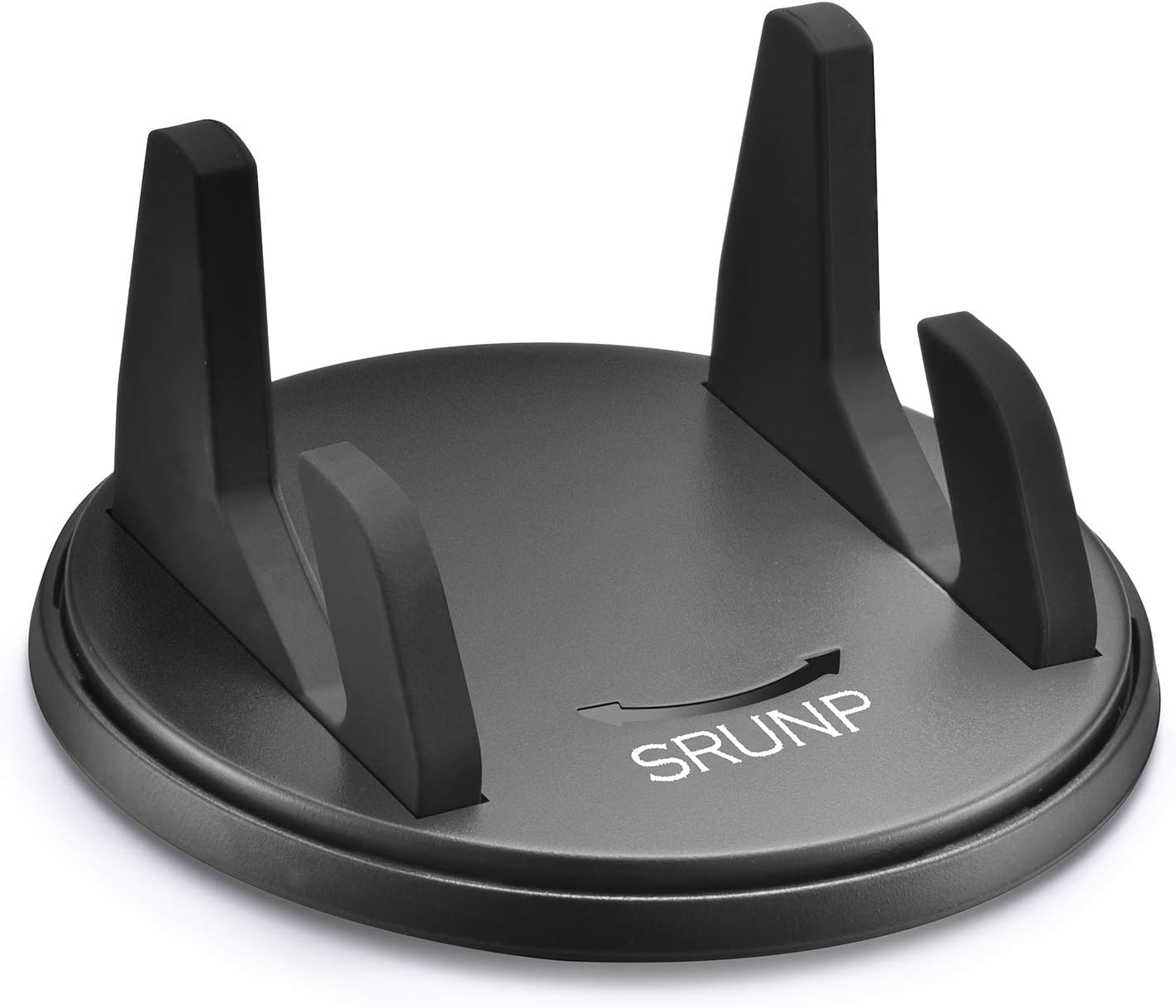 SRUNP Car Phone Mount with Three-Point Support for Car Dashboard, 360 Degree Rotatable Washable Cell Phone Holder for Car Compatible Smartphones and GPS Devices