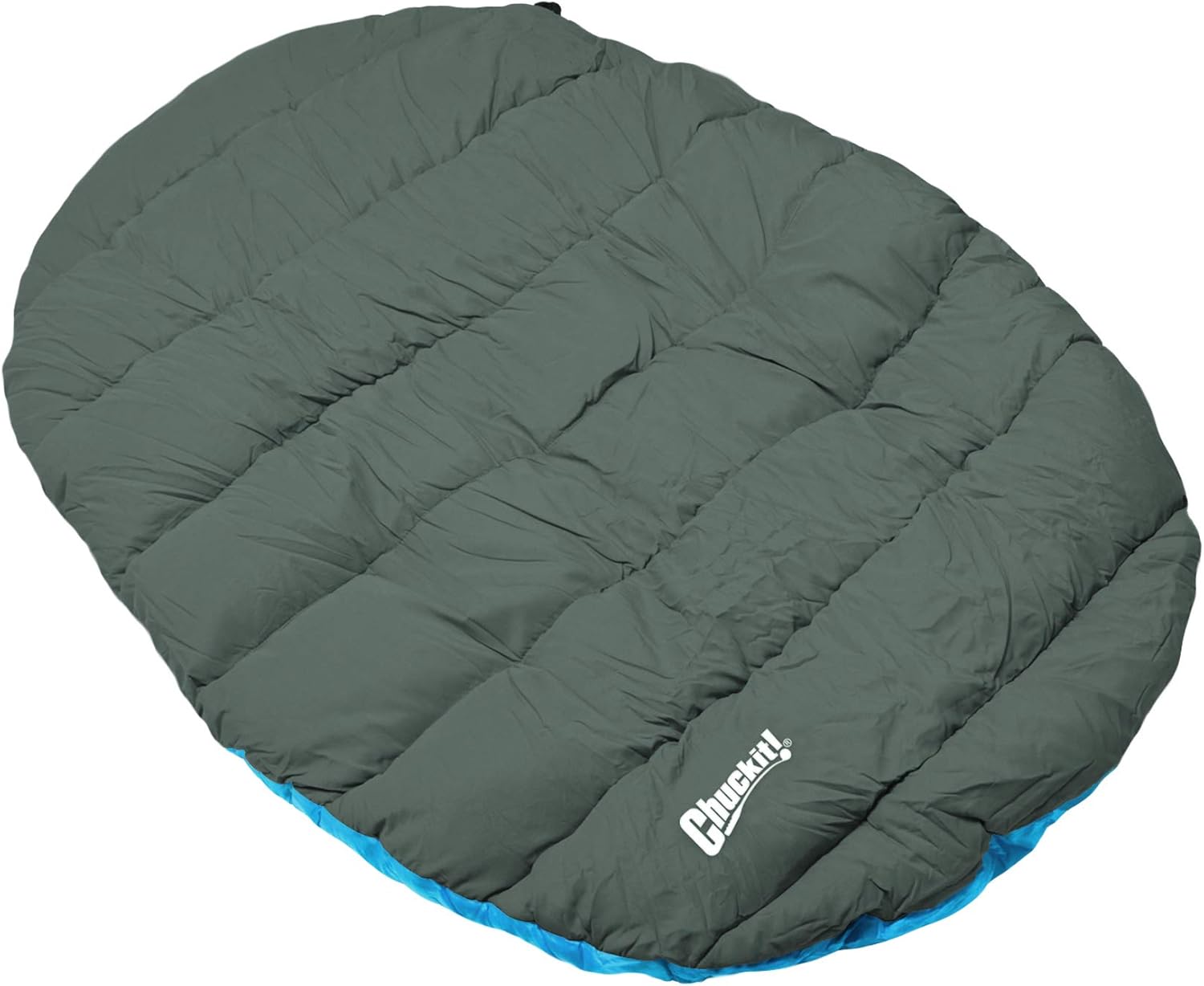 Chuckit! Outdoor Travel Portable Water Resistant Travel Pillow Dog Bed For Medium to Large Dogs 20 to 100 lbs, 39"L x 30"W, Blue - Image 7