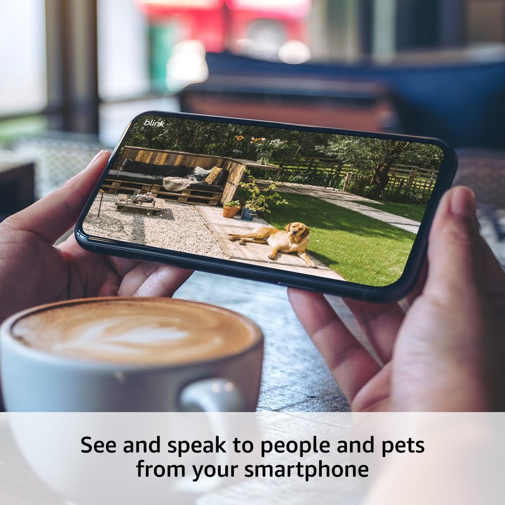 Blink Outdoor 4 – Wireless smart security camera, two-year battery, 1080p HD day and infrared night live view, two-way talk – 5 camera system - Image 3