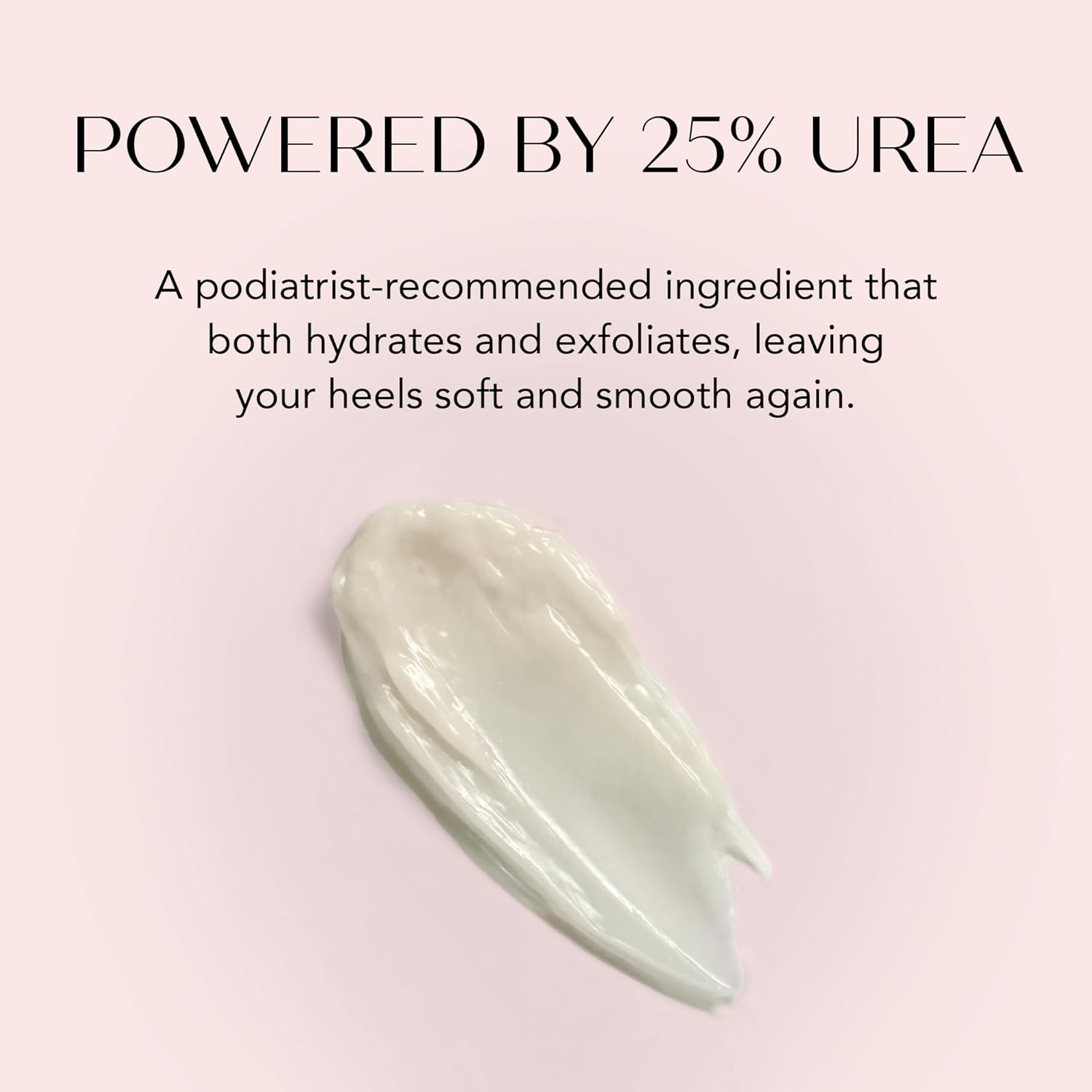 Foot Cream for Dry Cracked Heels and Feet - 4fl oz Urea Foot Cream for Women W/Vitamin E, Shea & Cocoa Butter - Naturally Scented Cracked Heel Treatment & Moisturizer - Non-Greasy - Image 5