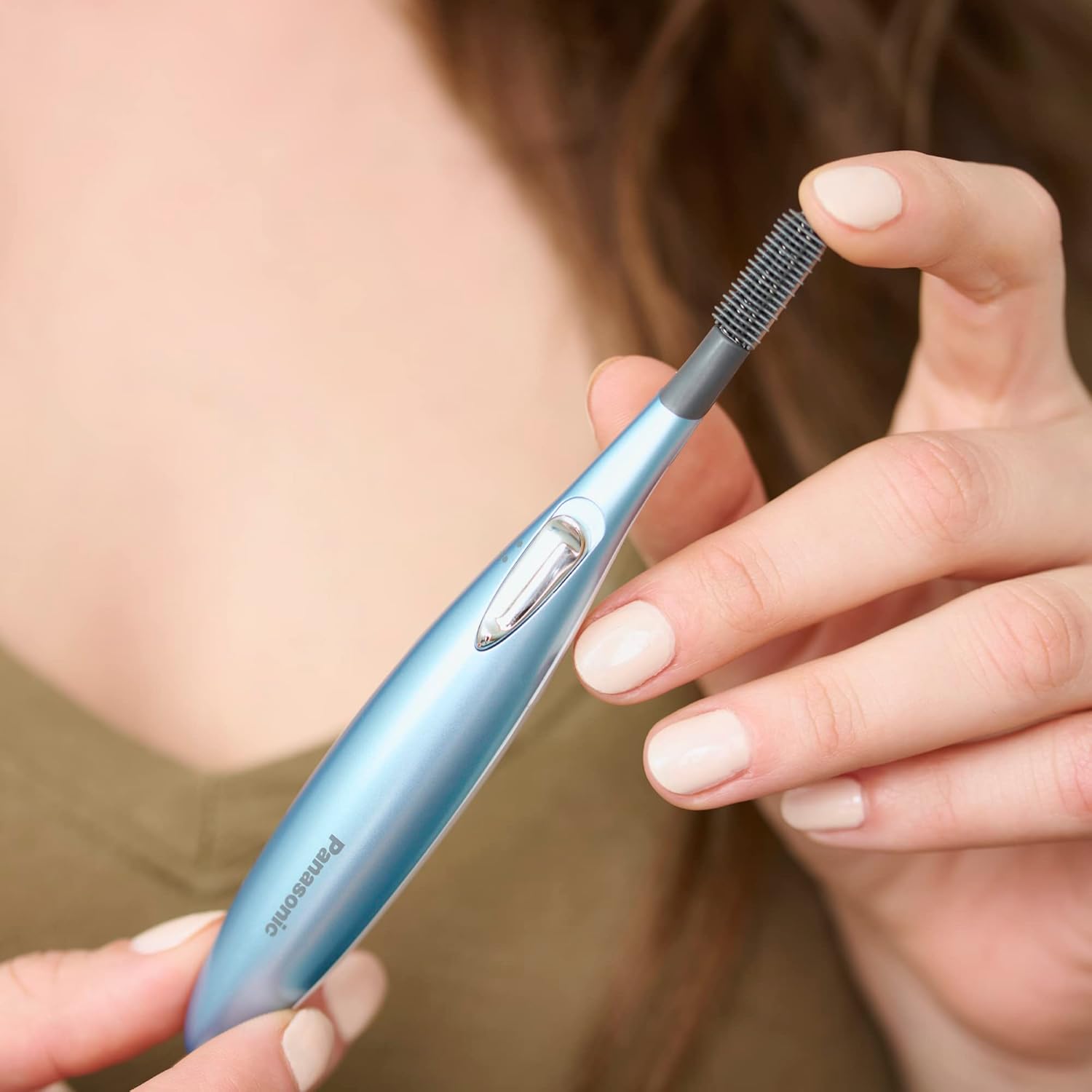 Panasonic Heated Eyelash Curler Comb, Battery Powered, for Natural, Long-Lasting Lift, No Pinching/Crimping - EH2351AC - Image 6