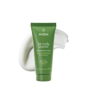Aveda Be Curly Advanced Curl Enhancer Hair Cream | Defines Curly and Wavy Hair | Hydrates, Reduces Frizz, Adds Shine | Air Dry or Blow Dry | Silicone Free | 98% Naturally Derived