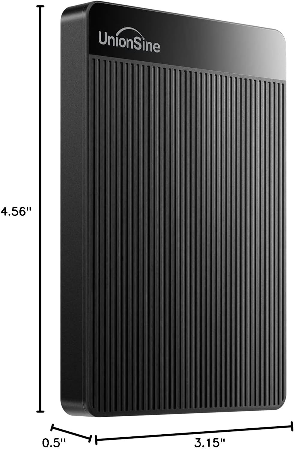 UnionSine 1TB Ultra Slim Portable External Hard Drive HDD-USB 3.0 for PC, Mac, Laptop, PS4, Xbox one, Xbox 360-(Black) - Image 7