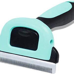 SunGrow Dog & Cat Deshedding Brush, Minimizes Shedding, Enhances Coat Health, Gentle on Skin, Suitable for Rabbits & Ferrets