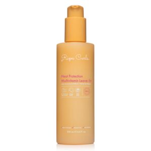 Rizos Curls Multivitamin Leave-In Heat Protection Up to 450°F – Strengthen, Repair & Add Shine to Straight, Wavy, Curly, Coily Hair Types 1a–4c – Sulfate & Paraben Free