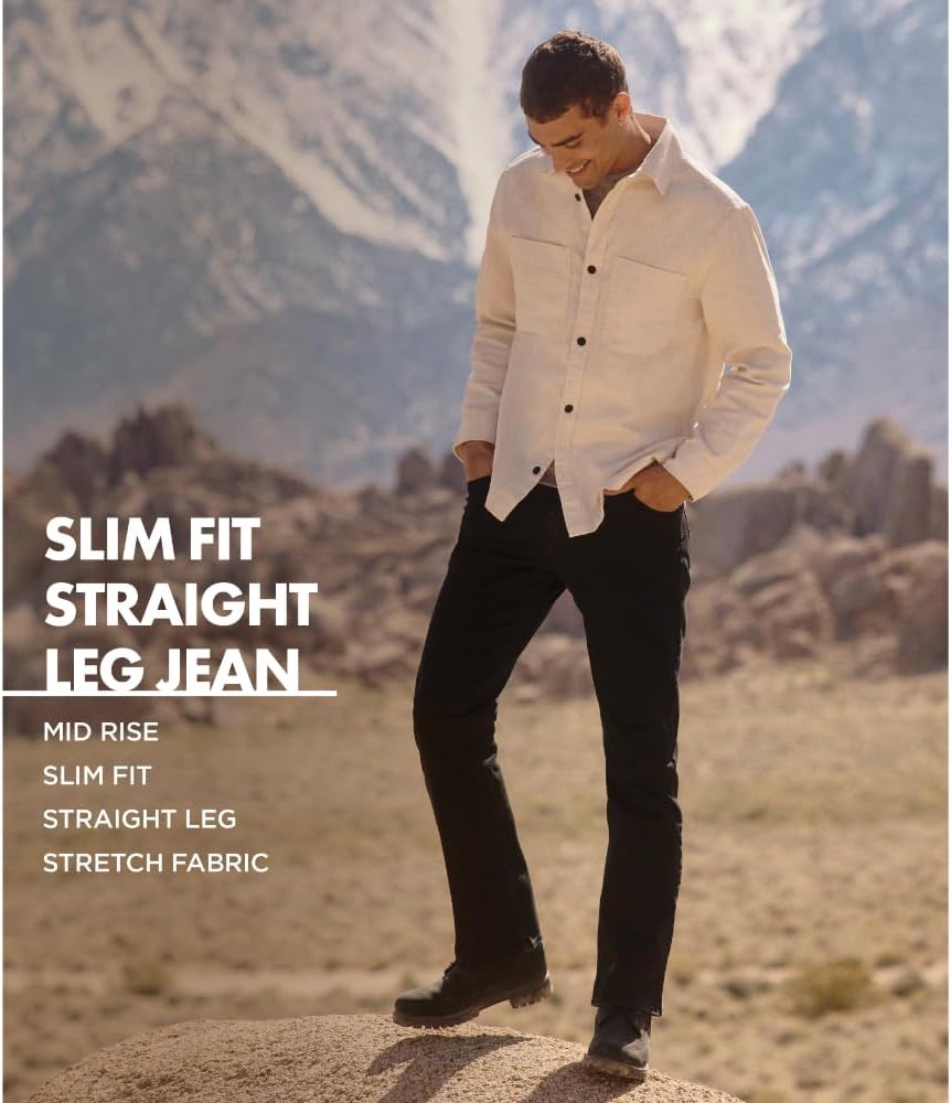 Wrangler Authentics Men's Slim Fit Straight Leg Jean - Image 5