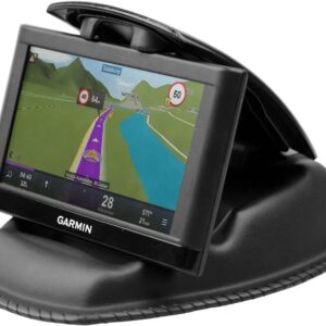 APPS2Car GPS Car Truck Mount, Non-Slip GPS Bean Bag Dash Mount 2-in-1 Anti-Skid Friction Dashboard Sandbag Clamshell Phone Holder for Garmin Nuvi Tomtom Magellan Navigation & All Cell Phone iPhone
