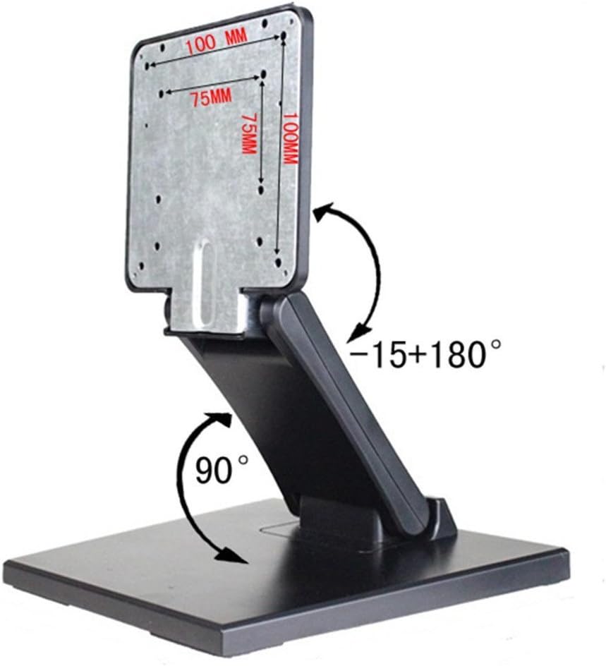 WEARSON WS-03A Adjustable LCD TV Stand Folding Metal Monitor Desk Stand With VESA Hole 75x75mm&100x100mm - Image 3