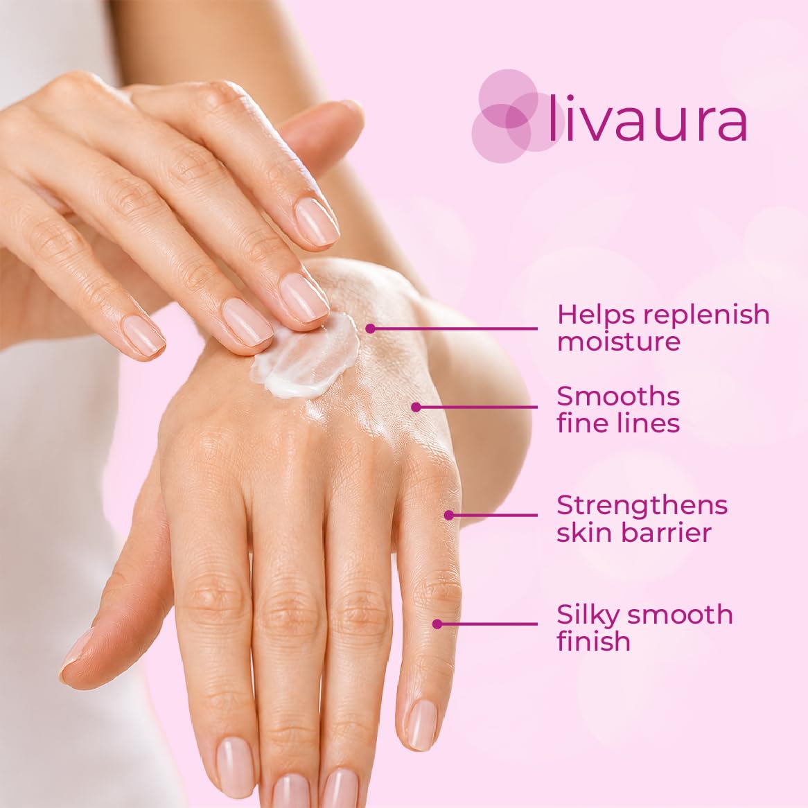 LIVAURA Retinol Anti-Aging Hand Cream – The Original Brand For Younger Looking Hands –Rich, Velvety Conditions & Protects Skin, Nails & Cuticles – Vitamin A Minimizes Age’s Effect on Skin (Women's) - Image 7