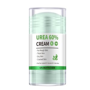 60% Urea Cream Stick plus 2% Salicylic Acid,Foot Callus Remover – Urea Cream 60% for Feet Cracked Skin, Dry Cracked Feet & Hands Moisturizer, Foot Care Balm 1.4oz
