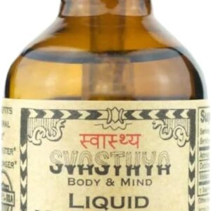 Svasthya Body & Mind Natural Melatonin Liquid Supplement | 100% Organic Sleep Aid for Restful Sleep Support | Alcohol – Free Melatonin Supplement | Stay Asleep Longer