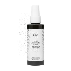 BONDIBOOST Heat Protectant Spray [4.23 fl oz], Heat Protection Spray for Hair Styling + Lightweight Mist to Prevent Heat Damage for Hair & Improve Split Ends, Sulfate/Paraben Free for Women & Men
