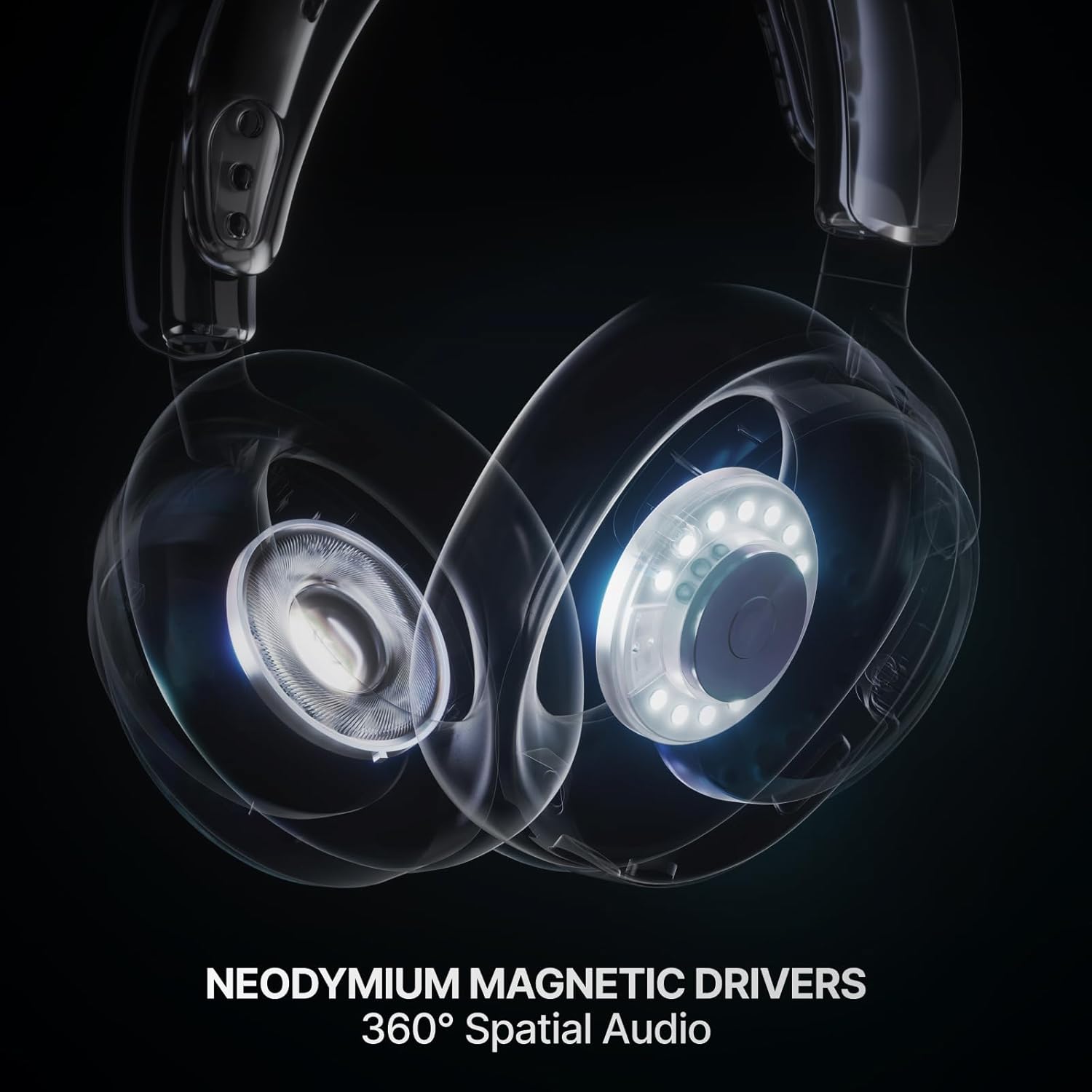 SteelSeries Arctis Nova 7X Wireless Gen 2 Gaming Headset - Real-Time App Control, 50+ HR Play, Neodymium Drivers, Mix 2.4GHz/Bluetooth, Xbox, PC, PS5/PS4, Switch 1/2, Mobile - Black - Image 6