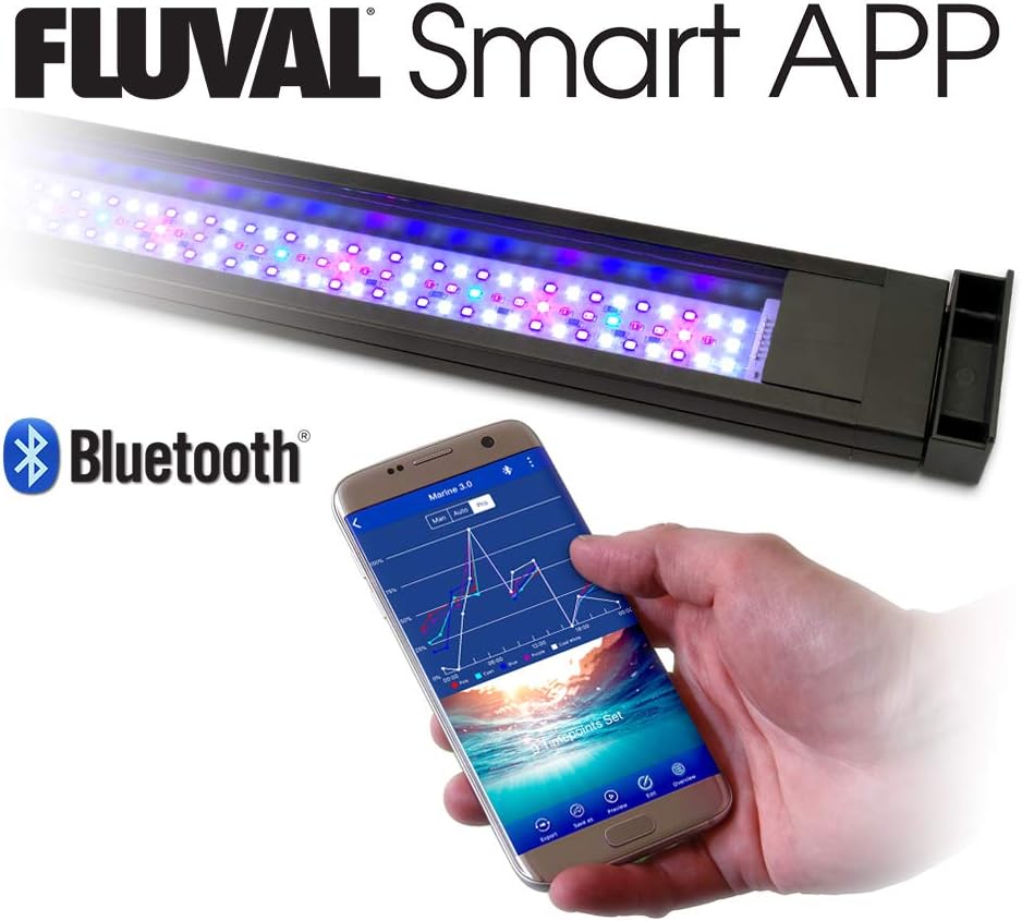 Fluval Flex 32.5 Marine Salt Water Aquarium Kit - Fish Tank for Fish, Coral & More - Comes with LED Lights, Filtration System & More - 32.5" x 15.75" x 15.35" - 123 L, 32.5 Gal. - Black - Image 5