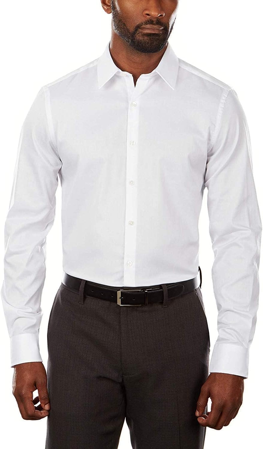 Van Heusen Men's Flex Collar Slim Fit Stretch Dress Shirt