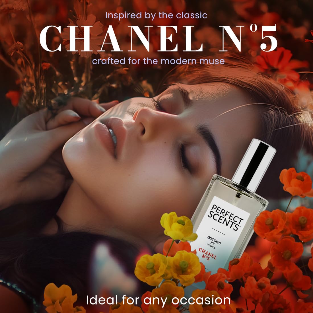 Perfect Scents Fragrances, Inspired by Chanel’s No. 5, Women’s Eau de Toilette, CLEAN, Vegan, Paraben-Free, Phthalate-Free, Never Tested on Animals, 3.4 Fluid Ounces - Image 4