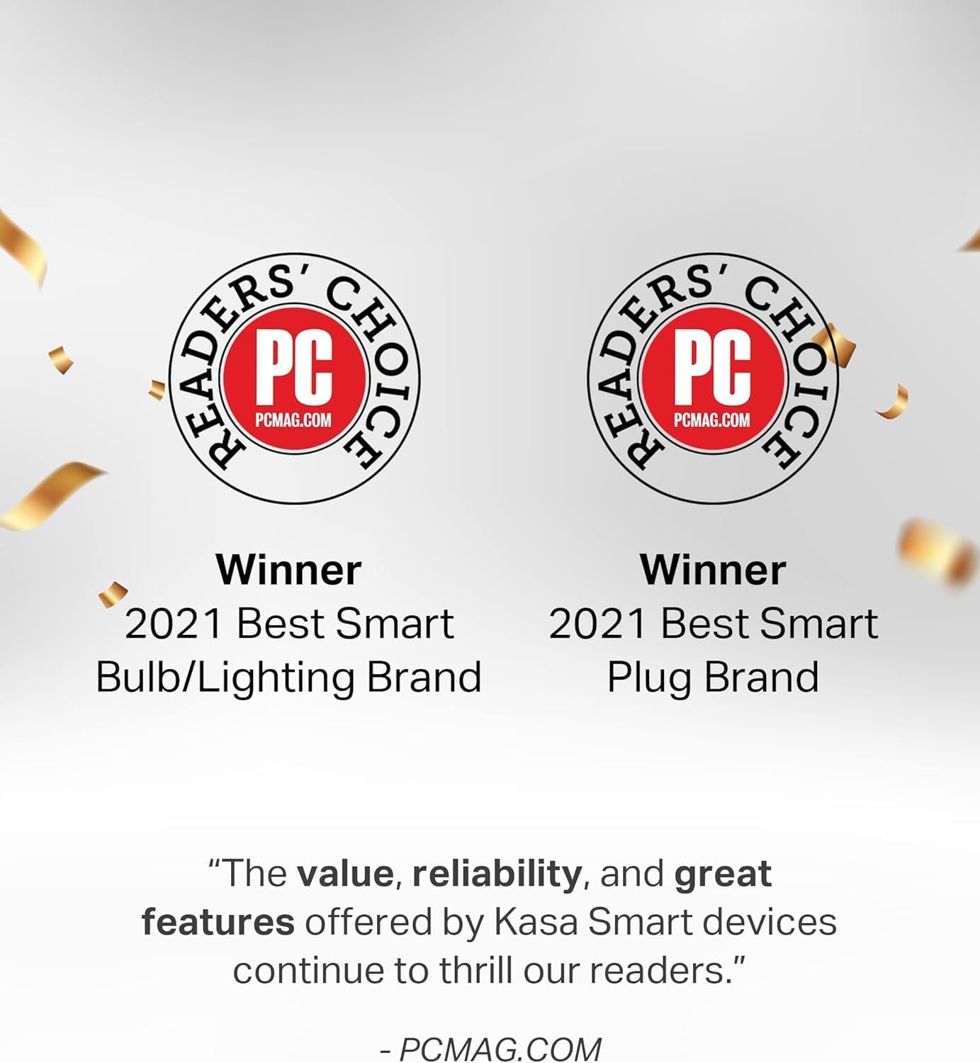 Kasa Smart Light Bulbs, Full Color Changing Dimmable Smart WiFi Bulbs Compatible with Alexa and Google Home, A19, 60 W 800 Lumens,2.4Ghz only, No Hub Required, 2-Pack (KL125P2), Multicolor - Image 2