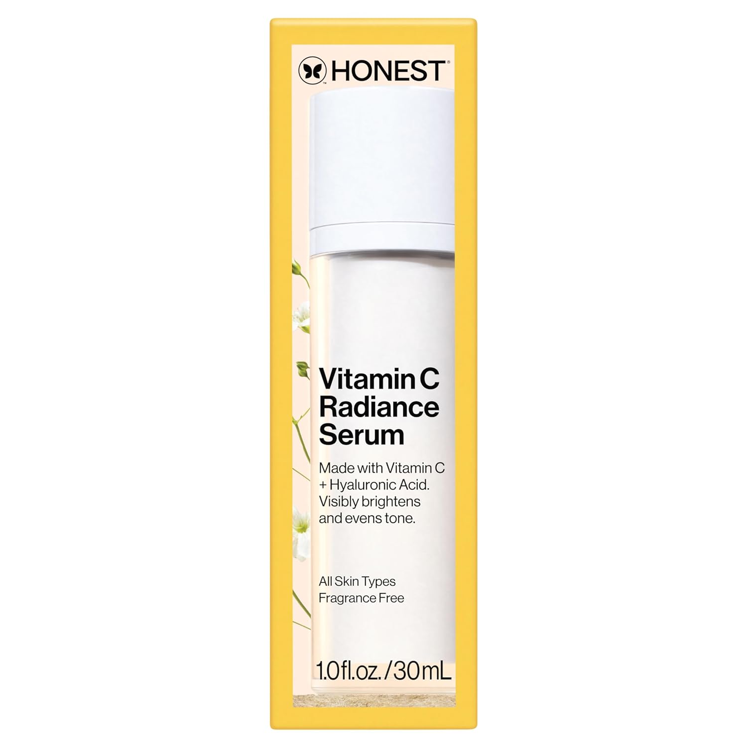 Honest Beauty Vitamin C Radiance Serum | Improves + Brightens Skin Tone and Complexion | Gentle for Sensitive Skin, Fragrance Free, Vegan | 1 fl oz - Image 9