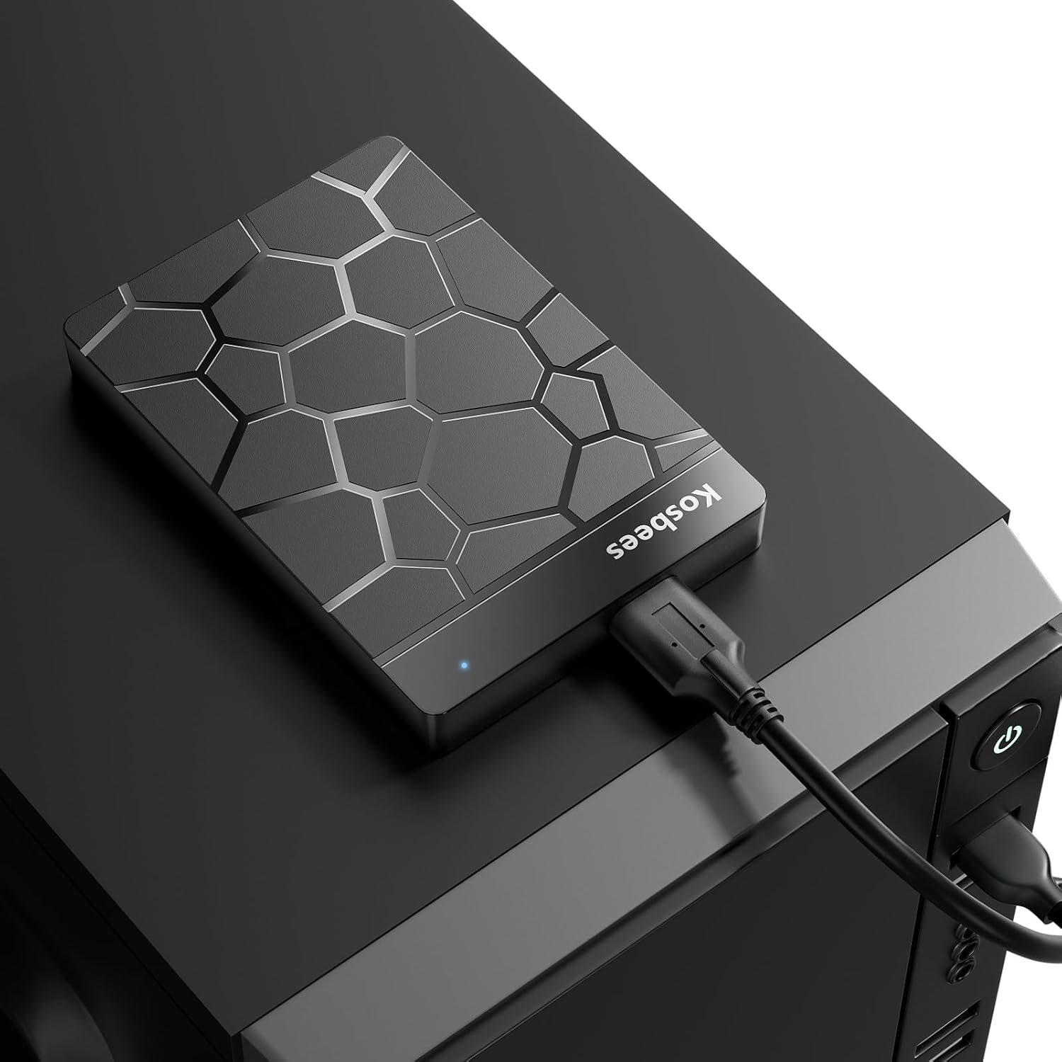 500 GB External Hard Drives,Portable Hard Drive for Windows,Ultra Slim External HDD Store Compatible with PC, MAC,Laptop,PS4, Xbox one, Xbox 360;Plug and Play Ready - Image 4