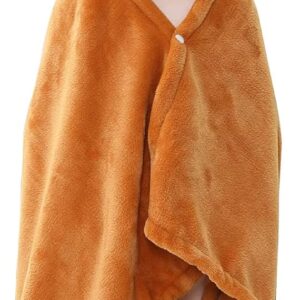 Wearable Blanket Hoodie for Kids Toddlers Hooded Towels Soft Cozy Wearable Throw Blanket Hoodie for Boys Girls