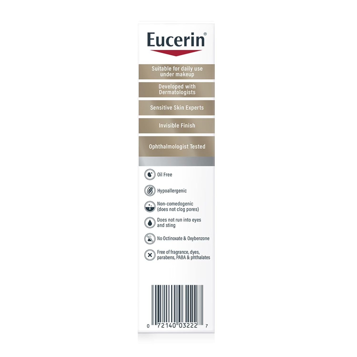 Eucerin Sun Age Defense SPF 50 Face Sunscreen Lotion with Hyaluronic Acid, Hypoallergenic, Non-Comedogenic Sunscreen SPF 50 Free of Fragrance, Oxybenzone and Octinoxate, 2.5 Fl Oz Bottle - Image 10