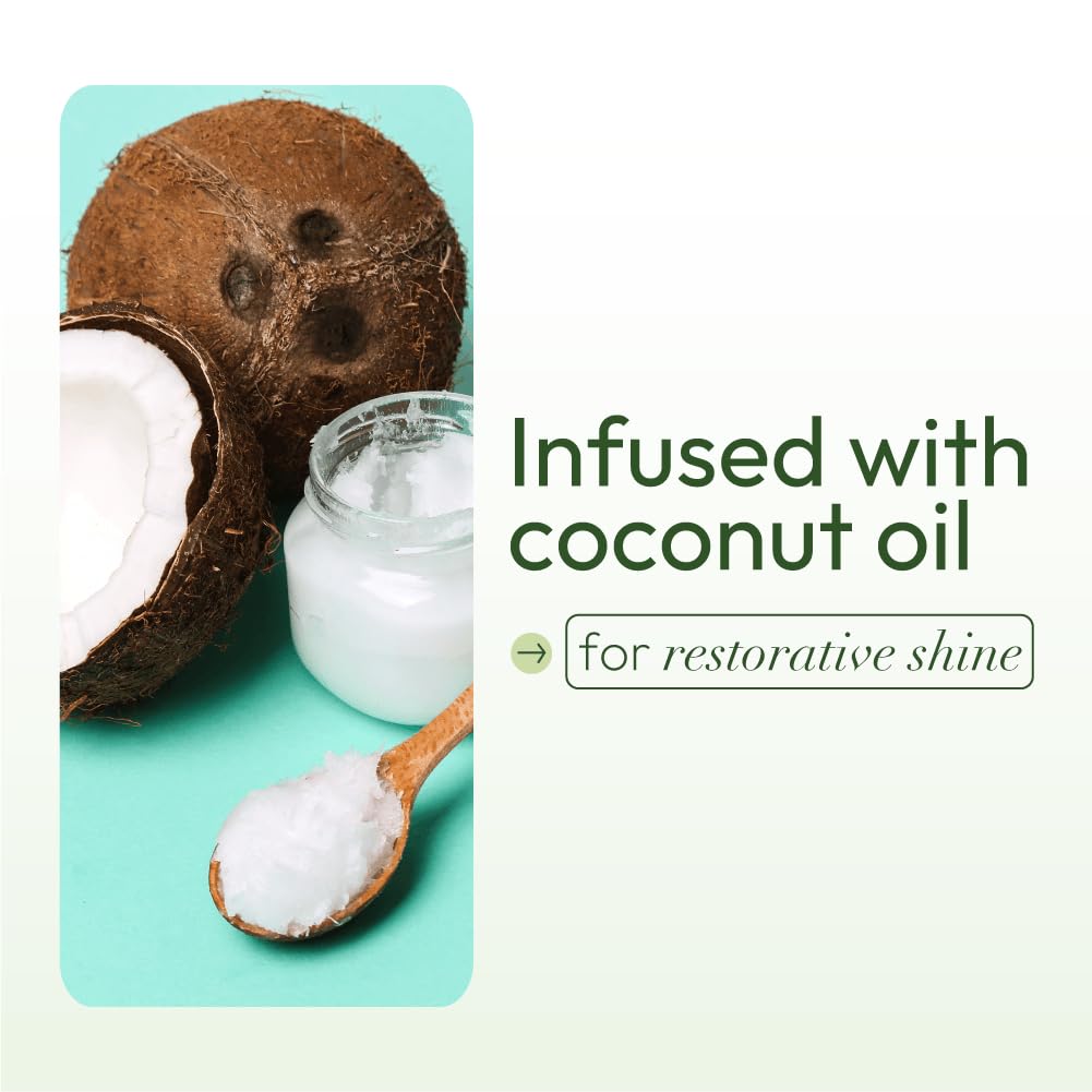ORS Olive Oil Heat Protection Hair Serum infused with Coconut Oil for Restorative Shine 6 Ounces - Image 8