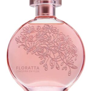 O Boticário Floratta Cherry Blossom Eau de Toilette, Long-Lasting, Fruity Floriental Fragrance Perfume for Women, 2.5 Ounce