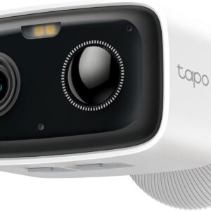 Tapo 1080p Outdoor Wireless Security Camera – Up to 180-Day Battery, Person Detection, Color Night Vision, Subscription-Free Local Storage or Optional Cloud, Works with Alexa & Google Assistant, C400