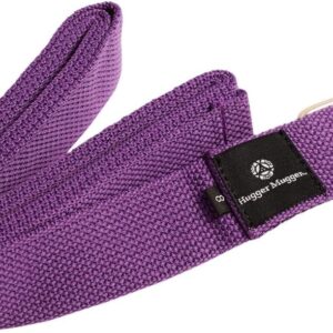 Hugger Mugger D-Ring Cotton Yoga Strap – Super Strong Cotton, Metal D-Ring Buckle, Multiple Lengths Available